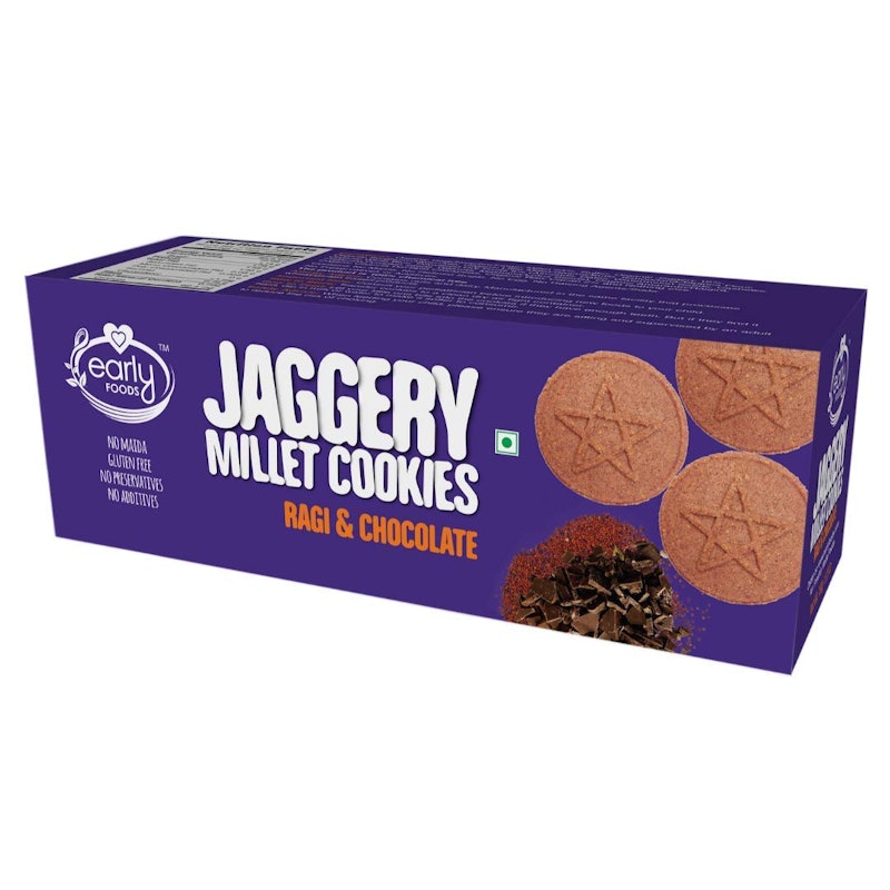 Jaggery Millet Cookies 1