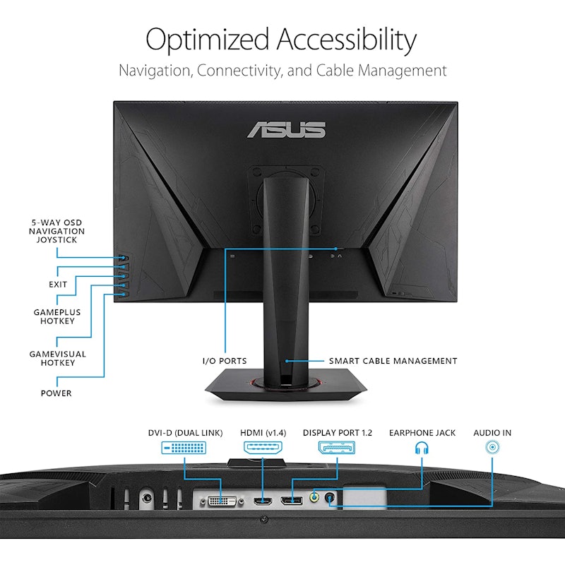 27-inch Full HD Nvidia G-SYNC Compatible Esports Gaming Monitor 2