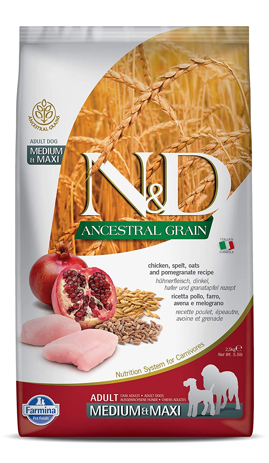  N&D Low Grain Medium Breed Puppy Food 1