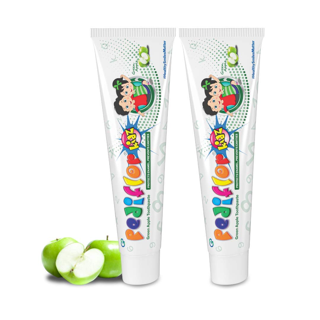 Kidz Toothpaste – Green Apple Flavour 1