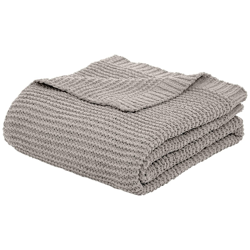 Knitted Chenille Blanket 1