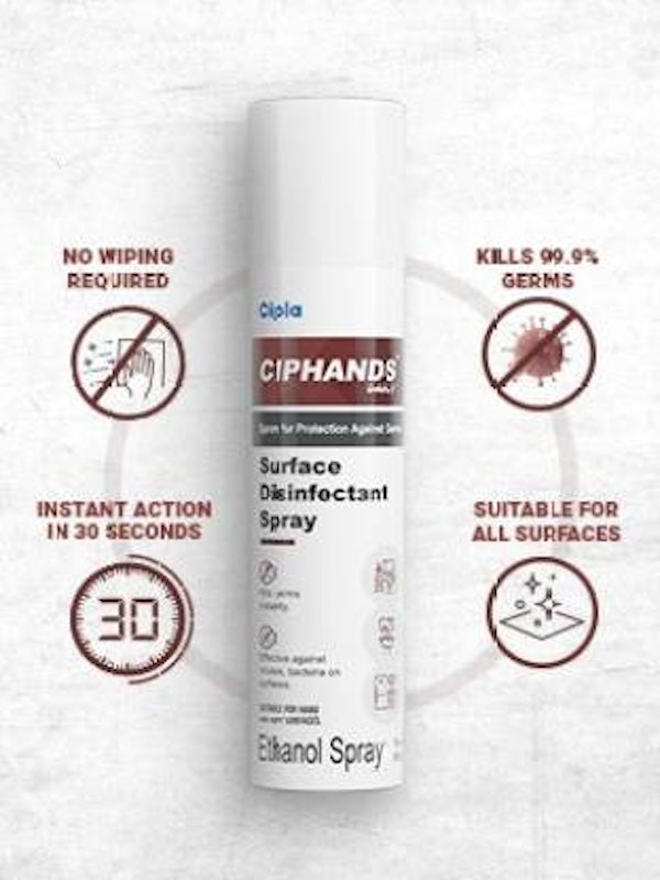 Ciphands Surface Disinfectant Spray 1