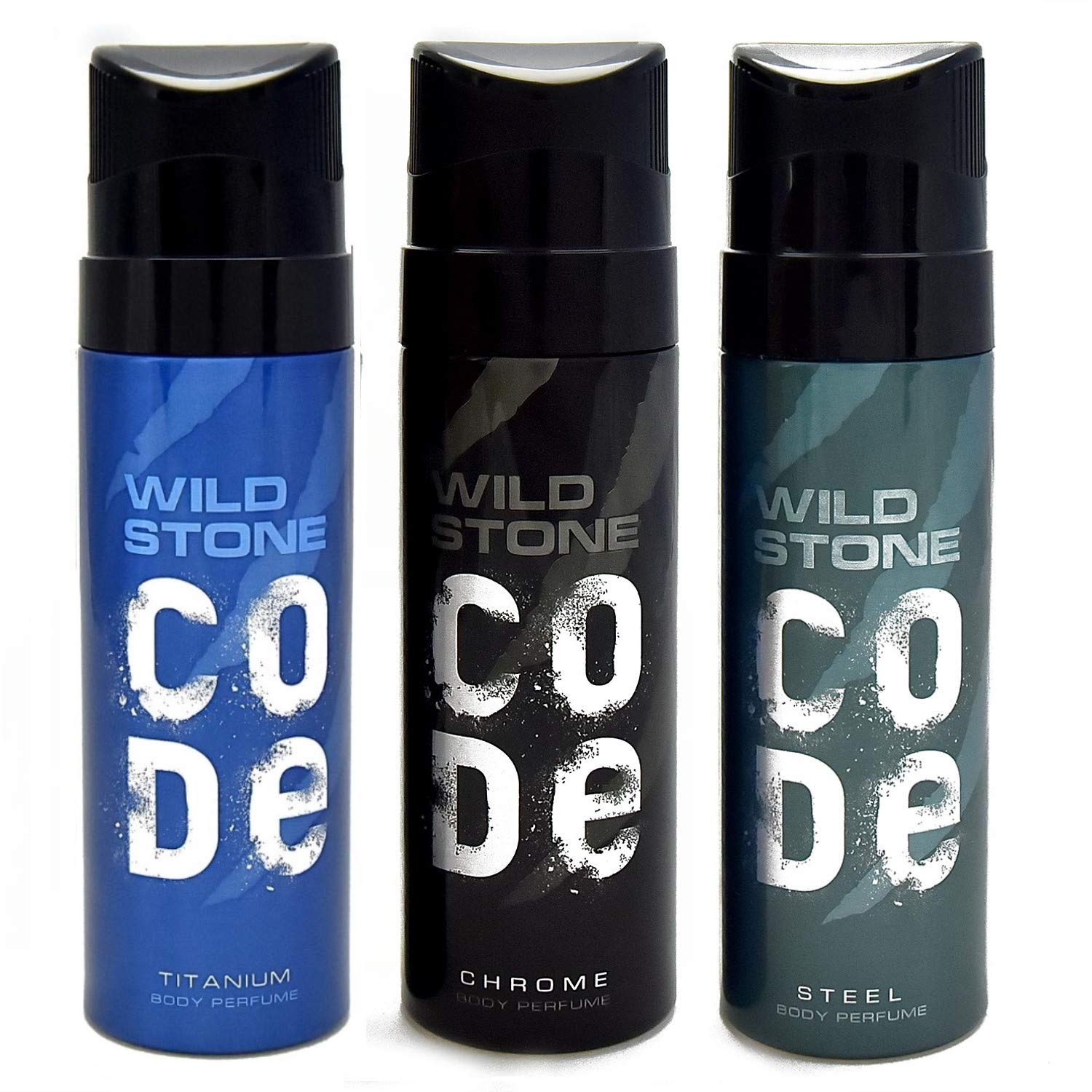 CODE Chrome + Steel + Titanium (Pack of 3) 1