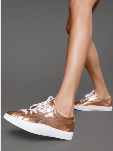 Toned Love Metallic Sneakers 1