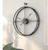 Craftter Black Metal Analog Wall Clock 1