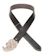 Flying Machine Monogram Buckle Leather Belt 1