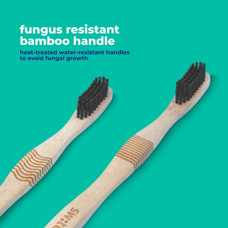 Bamboo Toothbrush with Activated Charcoal 3