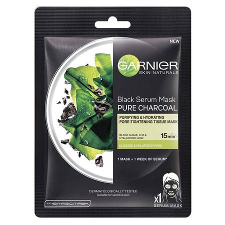 Pure Charcoal Black Serum Sheet Mask 1