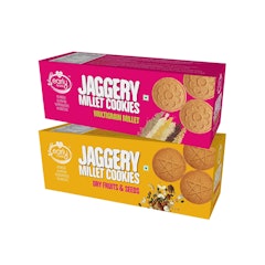 Jaggery Millet Cookies