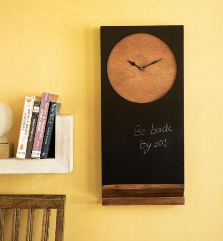 On Time Notice Board & Clock 1