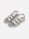 ALDO Silver-Toned Comfort Sandals 1