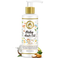 Baby Hair Oil With Organic & Coldpressed Natural Oil For Kids