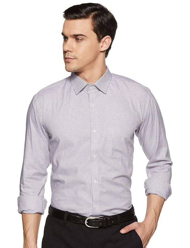 Striped Slim Fit Formal Shirt 1