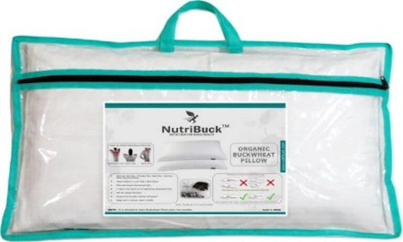 Organic Buckwheat Pillow 1