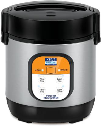 16019 Personal Electric Rice Cooker  (0.9 L, Black, Grey) 1