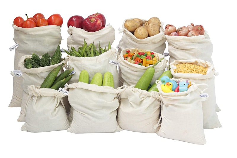 Set of 12 Reusable Bags 1