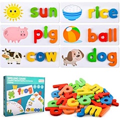 Spelling Games Words Matching Letter Puzzle