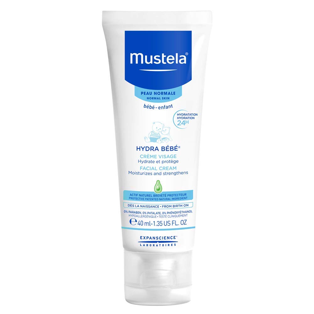 HydraBebe Facial Cream Normal Skin, White, 40ml 1