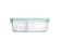 Signoraware Slim High Borosilicate Bakeware Safe Glass Small Lunch Box 1