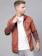 Under Armour Men Rust Red Solid Zip Hoodie 1