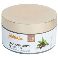 9. Fabindia Neem Tulsi Face and Body Scrub