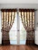 Home Sizzler Brown & Beige Set of 2 Door Curtains 1