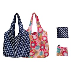 Designer Reusable and Foldable Tote Bags
