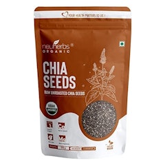 Raw Unroasted Chia Seeds, 200g