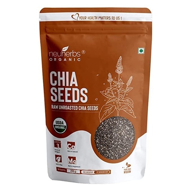 Raw Unroasted Chia Seeds, 200g 1