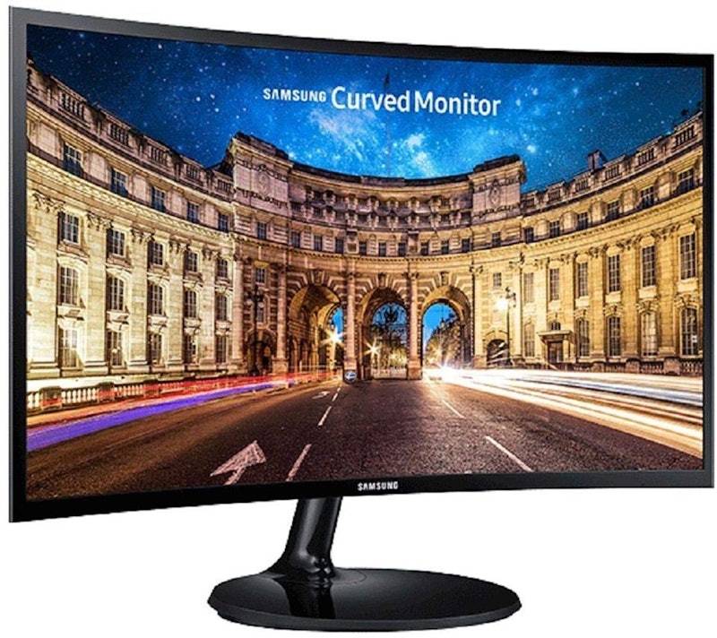 Curved LED Backlit Computer Monitor 1