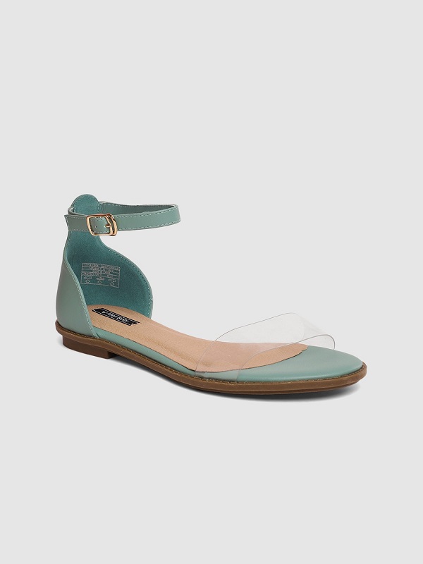 Blue Sandals 1