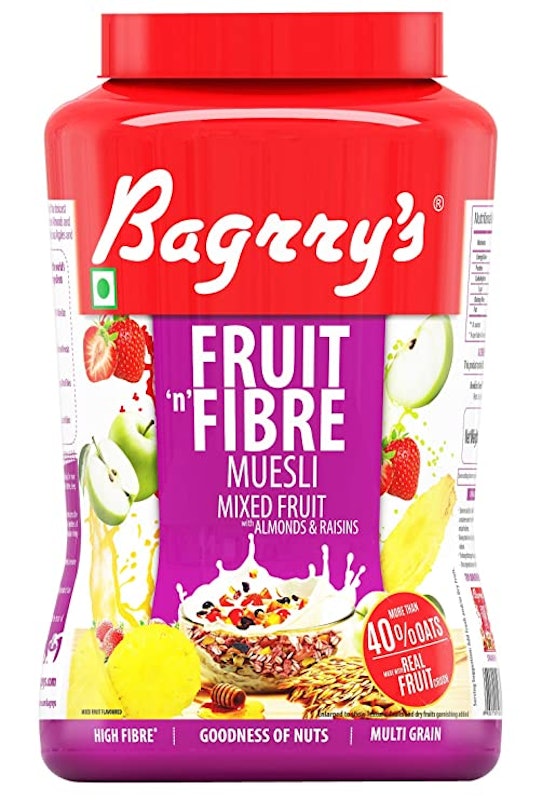 Fruit N Fibre Muesli, Mixed Fruit, 1kg 1
