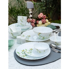 White & Green 35-Pieces