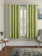 Cortina Green Set of 2 Window Curtains 1