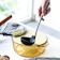 Cooler Kitchen Silicone & Stainless Steel Soup Ladle 1