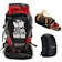 MUFUBU 55 LTR Duffel Gym Bag Combo for Trekking & Hiking 1
