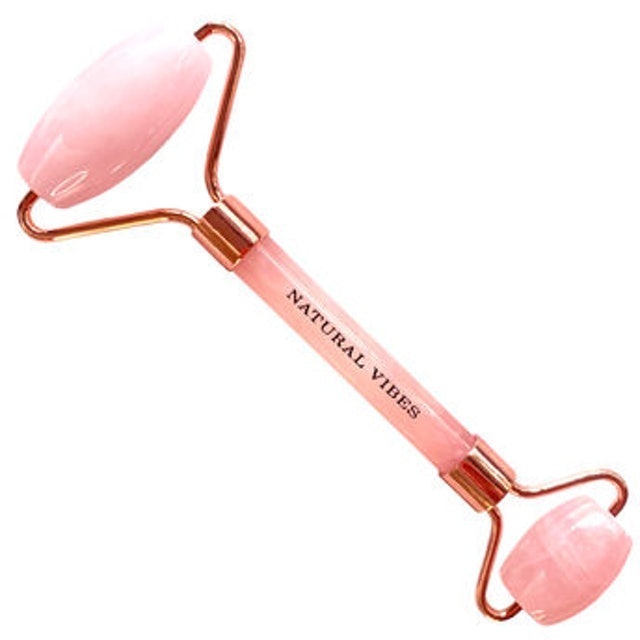 Rose Quartz Roller & Massager 1