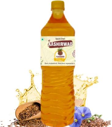 Pure Cold Pressed Natural Flax Seed Oil 1