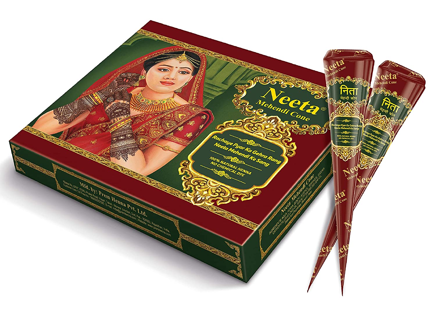Mehendi Cone Body Art 1