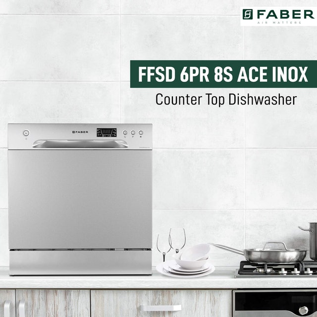 Ace Inox 8 Place Setting Dishwasher 9
