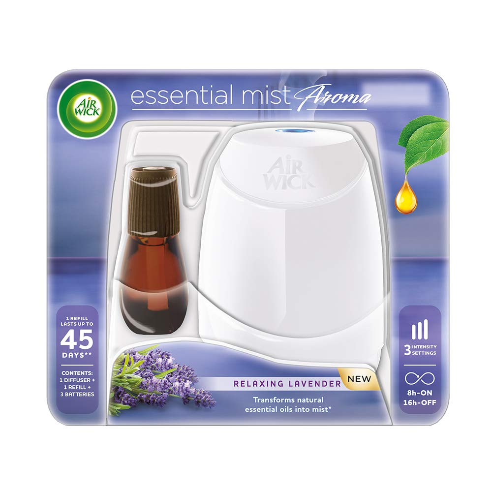 Essential Mist Automatic Fragrance Mist Diffuser refill, Relaxing Lavender 1