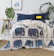 FAB NATION Cotton Bed Sheet 1