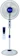 Bajaj VICTOR VP R01 400 MM NEW BLUE 3 Blade Pedestal Fan (Peppy Red, Pack of 1) 1