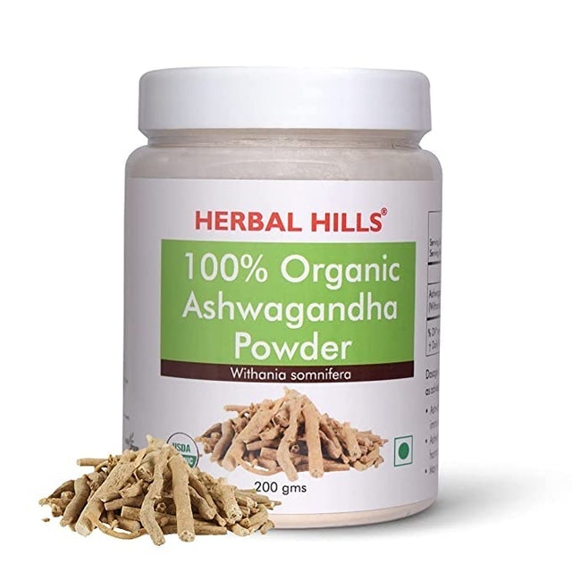 100% Organic Ashwagandha Powder, 200 g 1