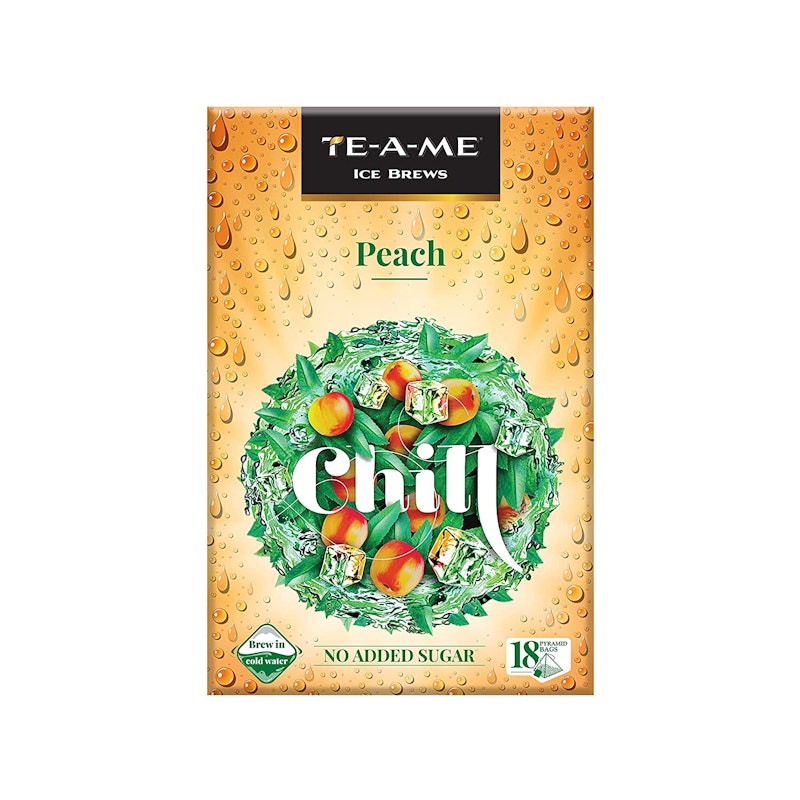 TE-A-ME Ice Brews Cold Brew Ice Tea, Peach 1