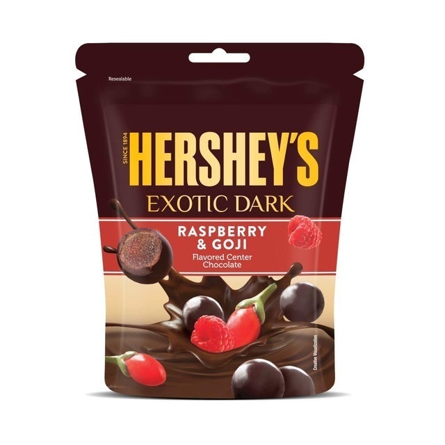 Exotic Dark Raspberry & Goji Chocolate 1