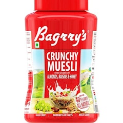 Crunchy Muesli Oat Clusters with Almonds, Raisins & Honey, 1kg