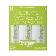 Calcium & Magnesium with Vitamin D3 (30 Tablets)