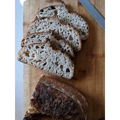 100% Organic Wholewheat Sourdough Loaf