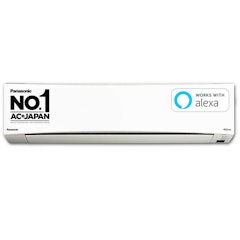 1.5 Ton 5 Star Wi-Fi Twin Cool Inverter Split AC (CS/CU-NU18WKYW)